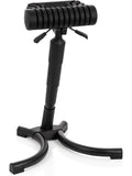 Taburete Profesional Regulable con Asiento Resistente para Oficina Taller y Uso Diario Negro