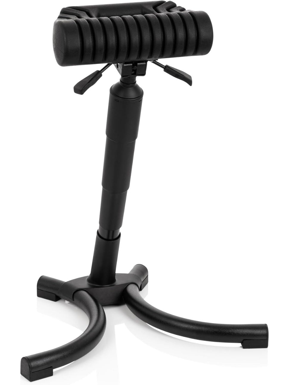 Taburete Profesional Regulable con Asiento Resistente para Oficina Taller y Uso Diario Negro