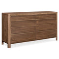 Dorine, silla de comedor a rayas, caqui